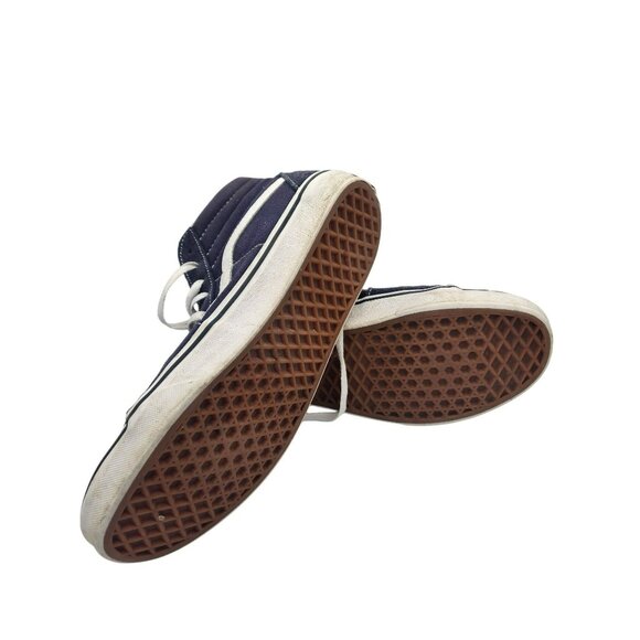 Vans Sk8-Hi Navy Blue Mens 8/Women's 9.5 - Picture 2 of 6